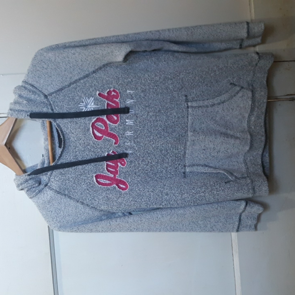 Jay Peak Pink & Gray Hoodie